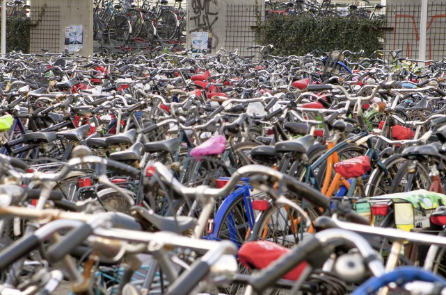 Fietsparkeren stations